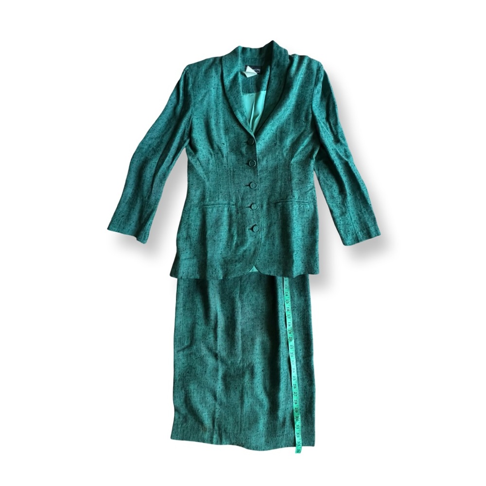 Vintage Carole Little Blazer Skirt Set
